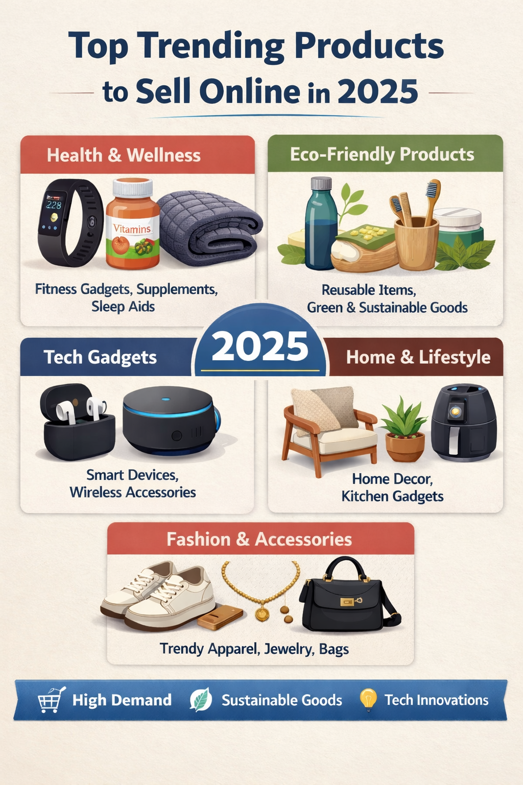 top trending products to sell online 2025