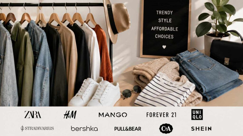 Top 10 Affordable Brands for Trendy Fashion