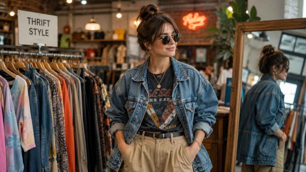 How to Style Thrifted Clothes Like a Pro